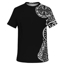 Tahiti Tattoo Designs T-shirts Black-T-shirt-Atikapu