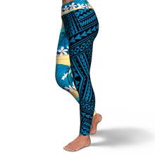 Polynesian Design 00267 High Waist Leggings-Yoga Leggings - AOP-Atikapu