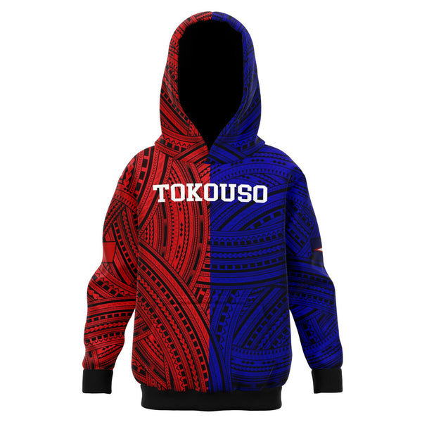 TokoUso Kids Pullover Hoodies-Fashion Kids Hoodie - AOP-Atikapu