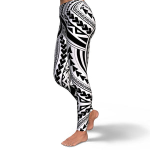 Polynesian Design 00253 High Waist Leggings-Yoga Leggings - AOP-Atikapu