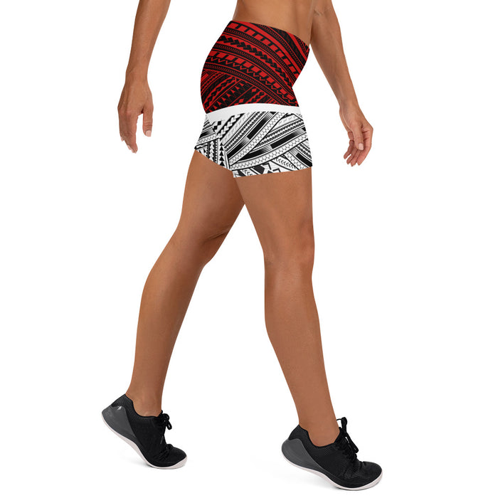 Polynesian Design Women's Regular Gym Shorts