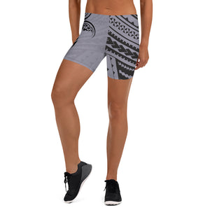 Polynesian Tattoo Design for Women's Gym Regular Shorts-Atikapu