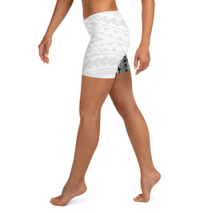 Samoan Tribal Women's Regular Gym Shorts-Atikapu