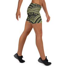 Polynesian Tribal Women's Regular Gym Shorts-Atikapu