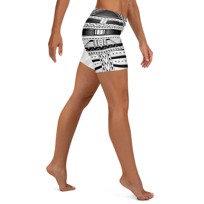 Samoan Tribal Women's Regular Gym Shorts