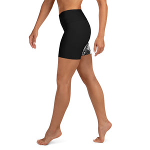 Polynesian Tribal Women's Yoga Shorts 2-Atikapu